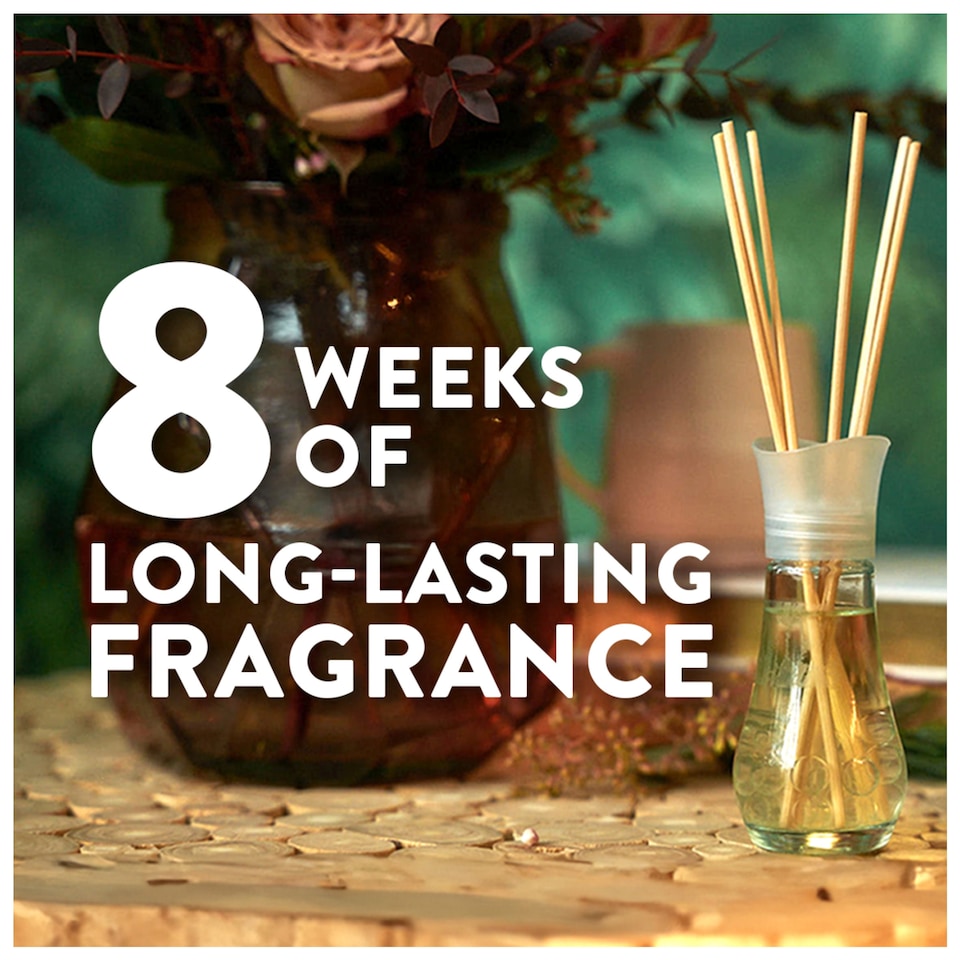 image 1 of Air Wick Reed Diffuser Pure Serenity Fresh Cotton & Apple Blossom Limited Edition 42ml