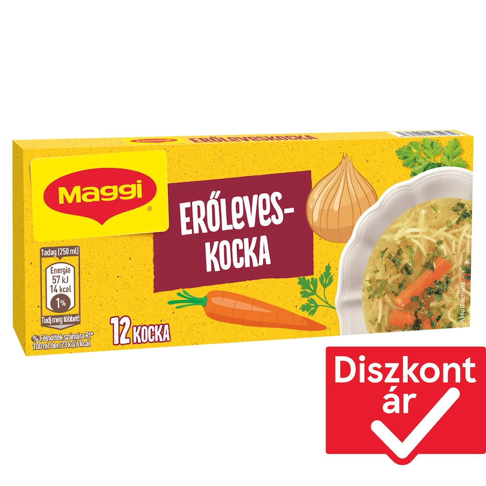 Maggi erőleveskocka 12 db 120 g
