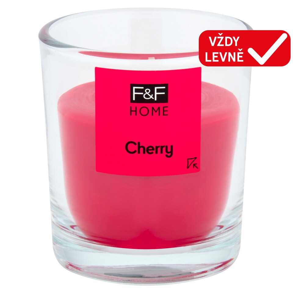 image 1 of F&F Home Cherry Scented Candle 95g