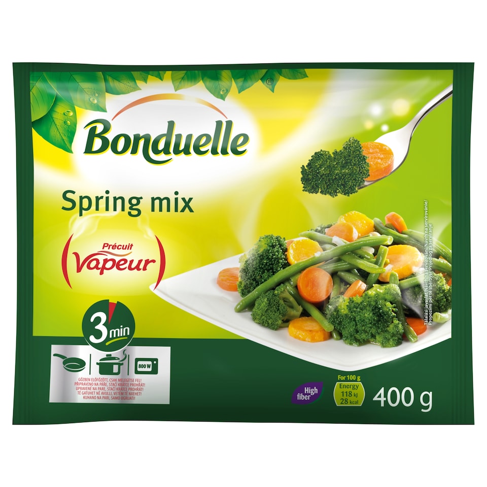 Bonduelle Vapeur Jarná zeleninová zmes 400 g