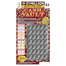 CASH VAULT SCRATCHCARD