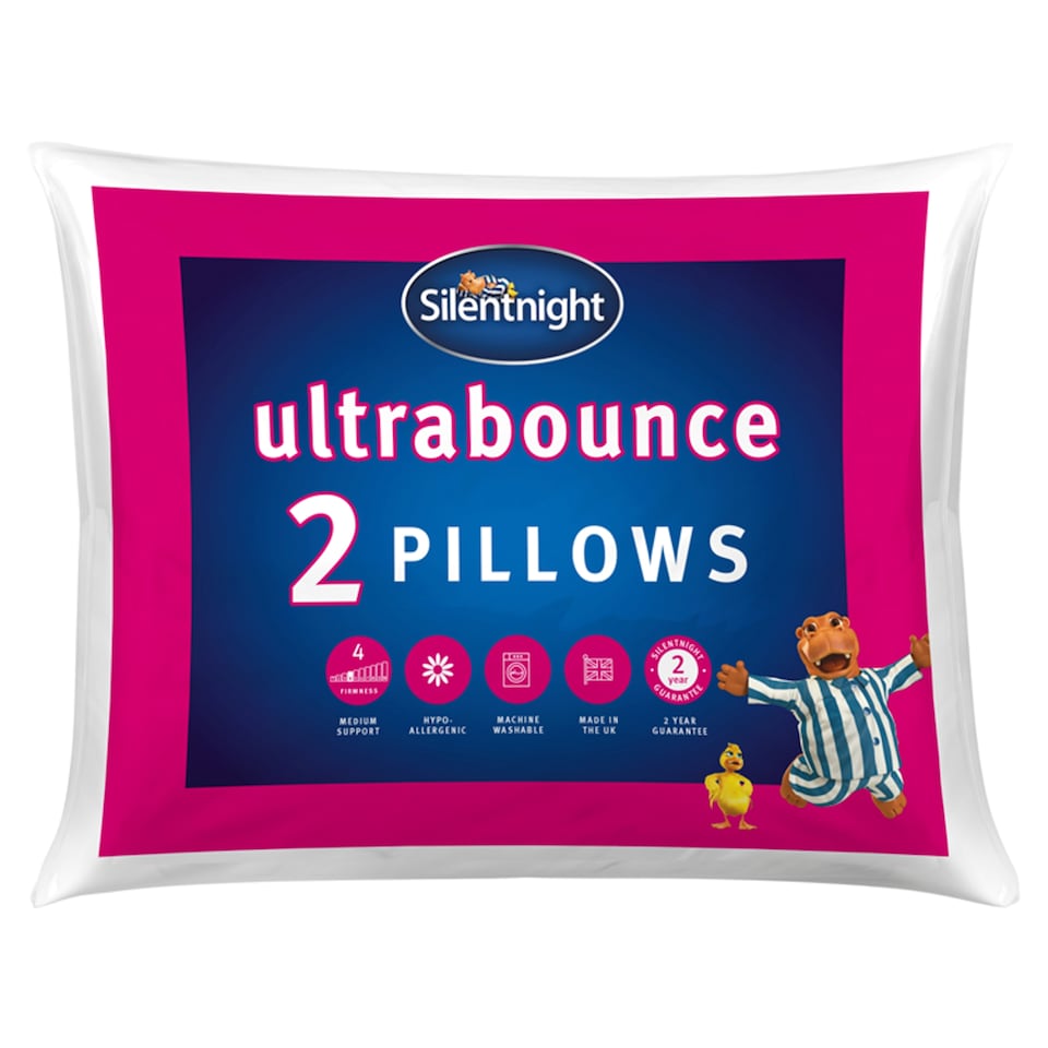Silent Night Ultrabounce Pillow 2 Pack