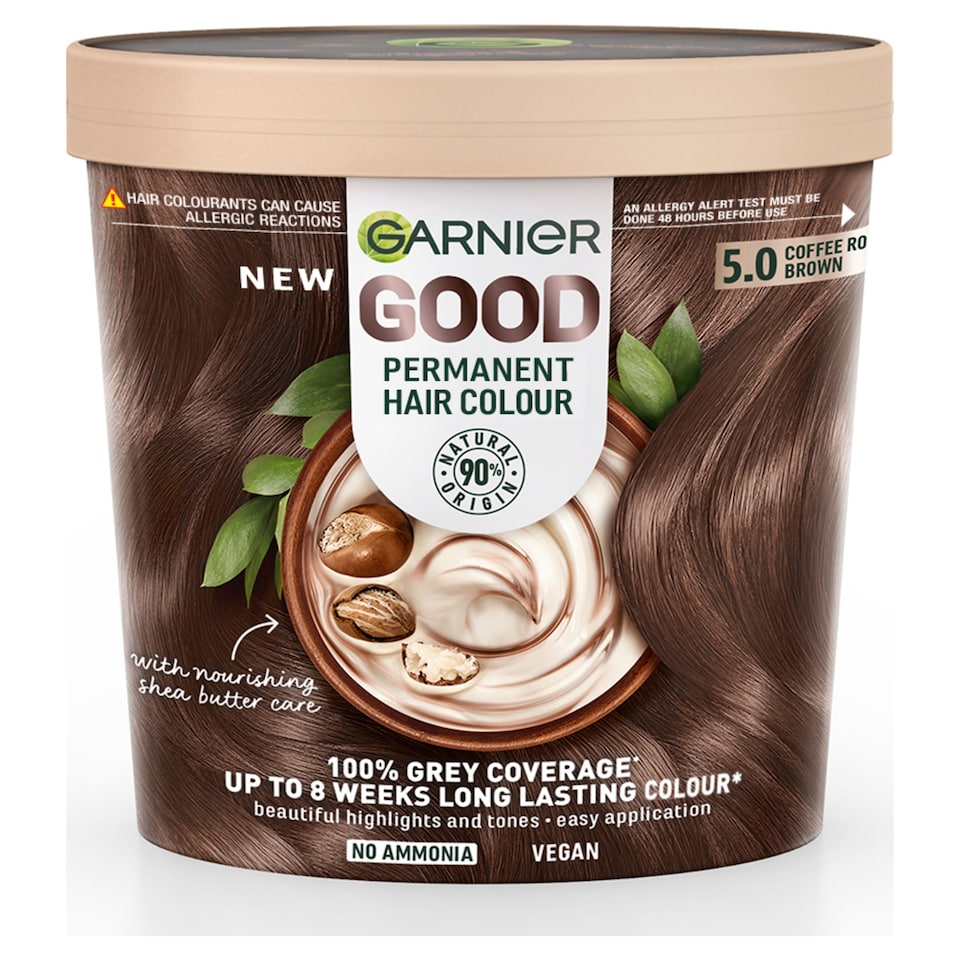 image 1 of Garnier Good 5.0 Coffee Roast Brown Permanent Hair Dye
