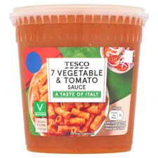 Tesco 7 Veg & Tomato Sauce 600g
