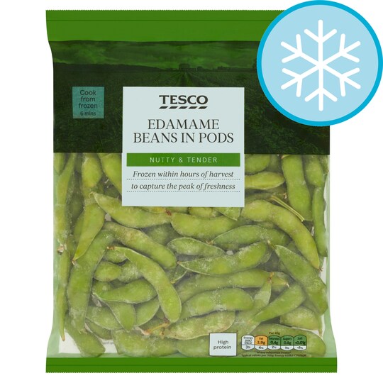 Tesco Edamame Beans 500G Tesco Groceries