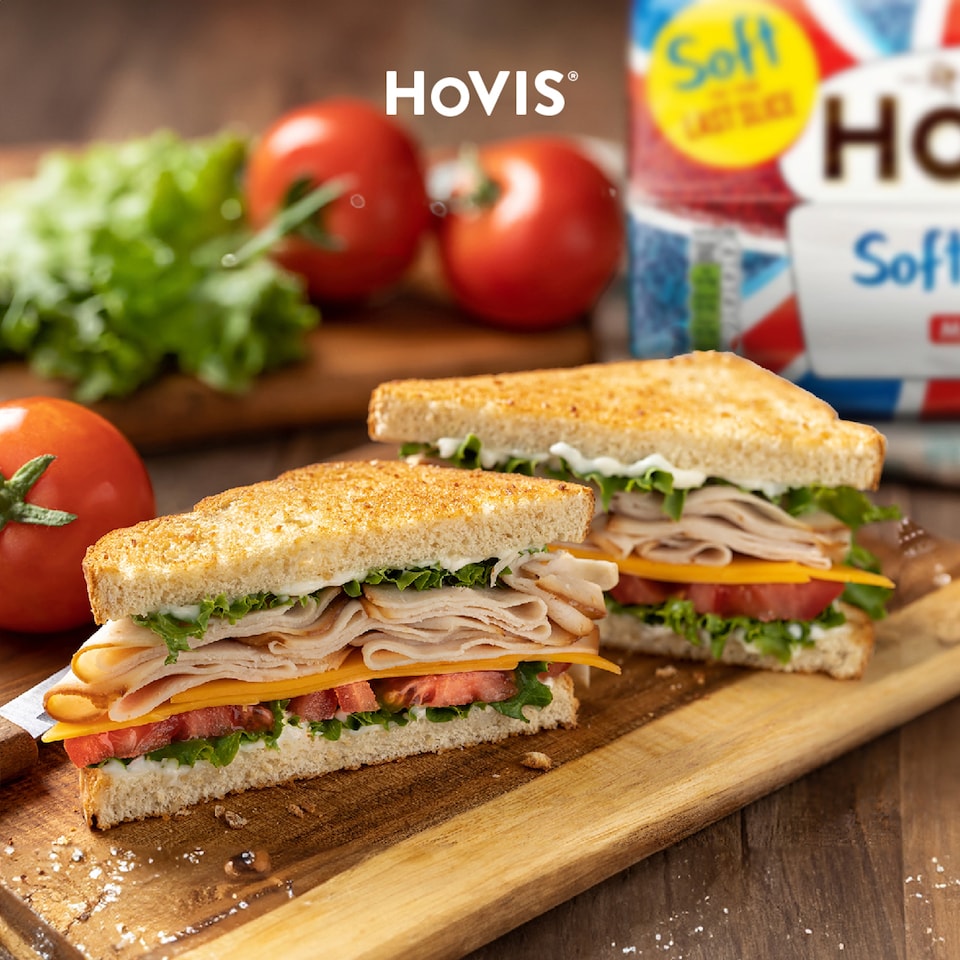 image 1 of Hovis Soft White Medium Sliced Bread 800g