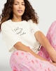 image 2 of F&F 2-Piece Pure Cotton Cowgirl Pyjama Set in Multi