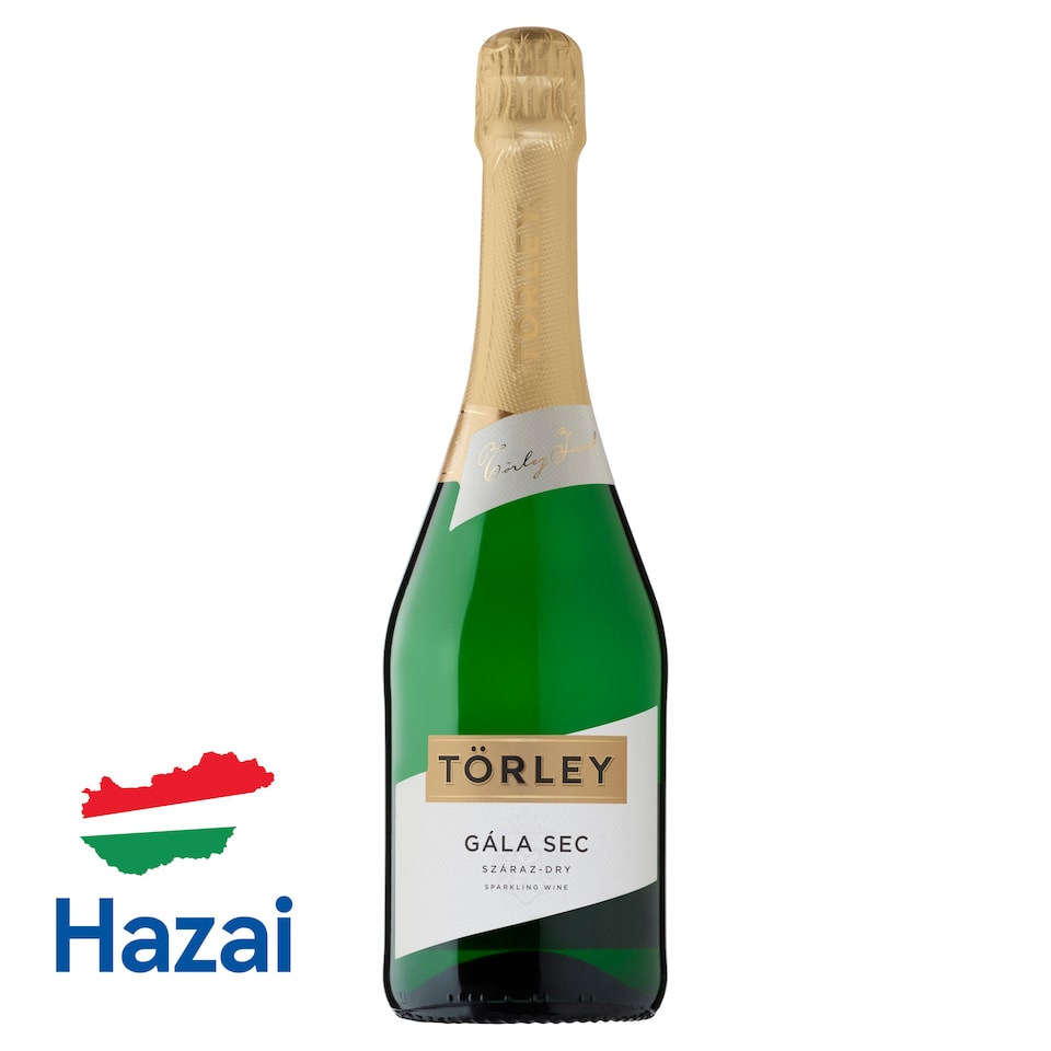 Törley Gála Sec száraz, fehér pezsgő 12% 0,75 l
