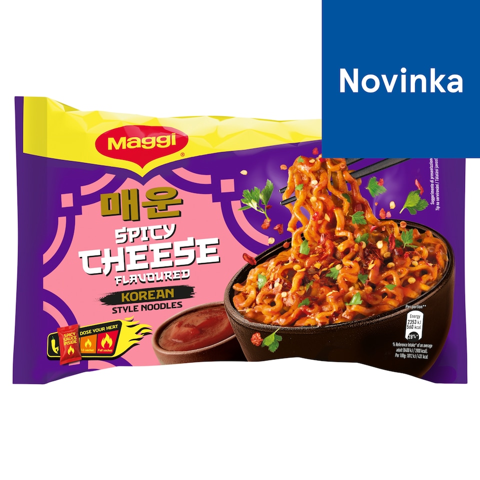 MAGGI Korean Style Rezance so syrovou príchuťou 130 g