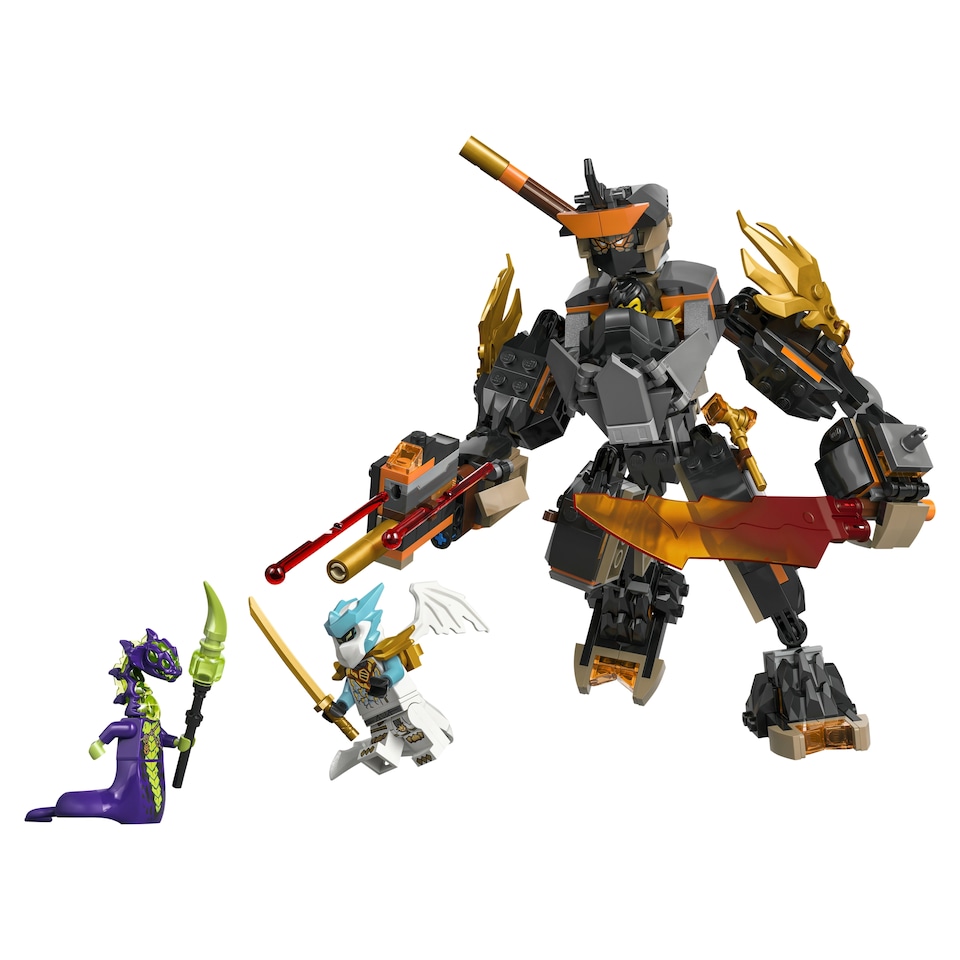 Obrázek 1 pro produkt LEGO NINJAGO 71854 Coleův expediční robot a dračí Zane