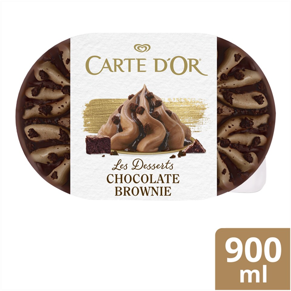 Obrázek 1 pro produkt Carte d'Or Chocolate Brownie čokoládová zmrzlina 900ml