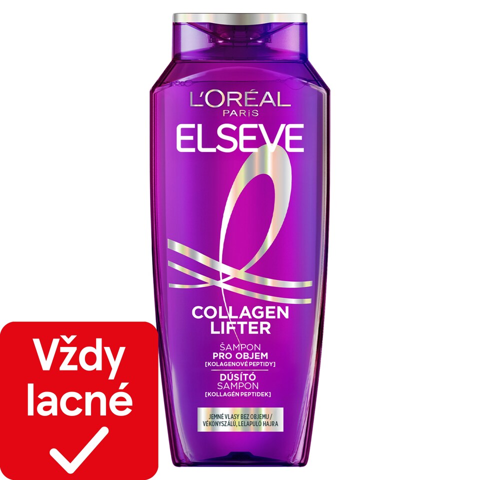 L'Oréal Paris Elseve Collagen Lifter šampón na podporu objemu 400 ml