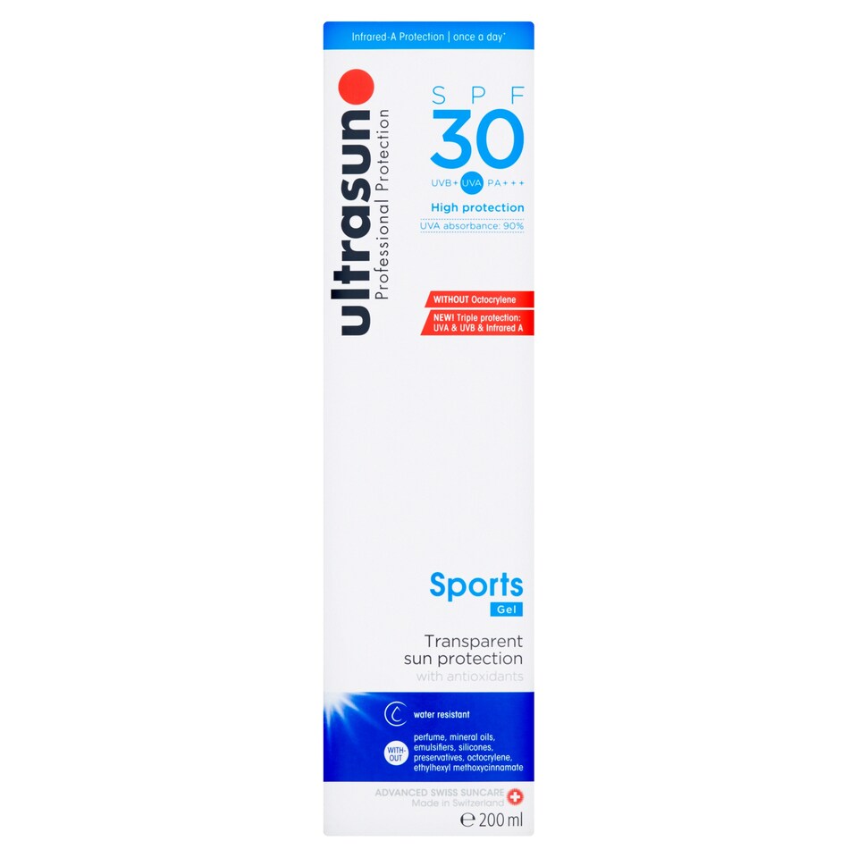 Ultasun Sports Gel Spf30 200Ml