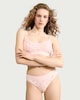 image 3 of F&F 2-Piece Cherry Print Ribbed Bralette and Briefs Set in Multi