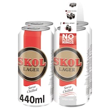 Skol Lager 4X440ml Cans