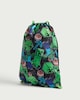image 2 of Minecraft Creeper Drawstring Bag in Black
