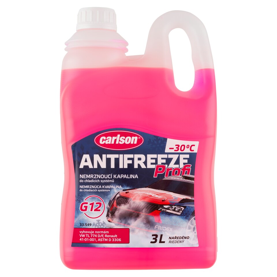 Carlson Antifreeze Profi Ready G12 Antifreeze Coolant 3 L