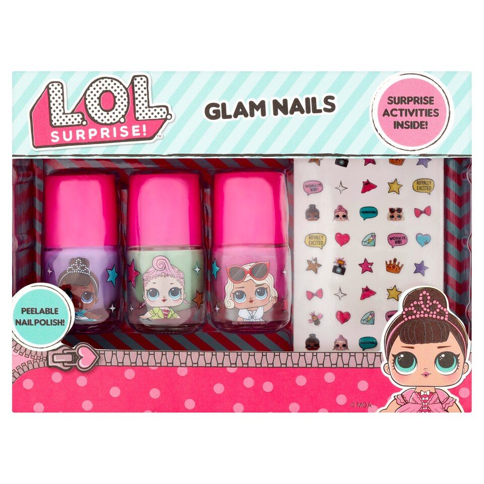 Lol Surprise Glam Nails Gift Set