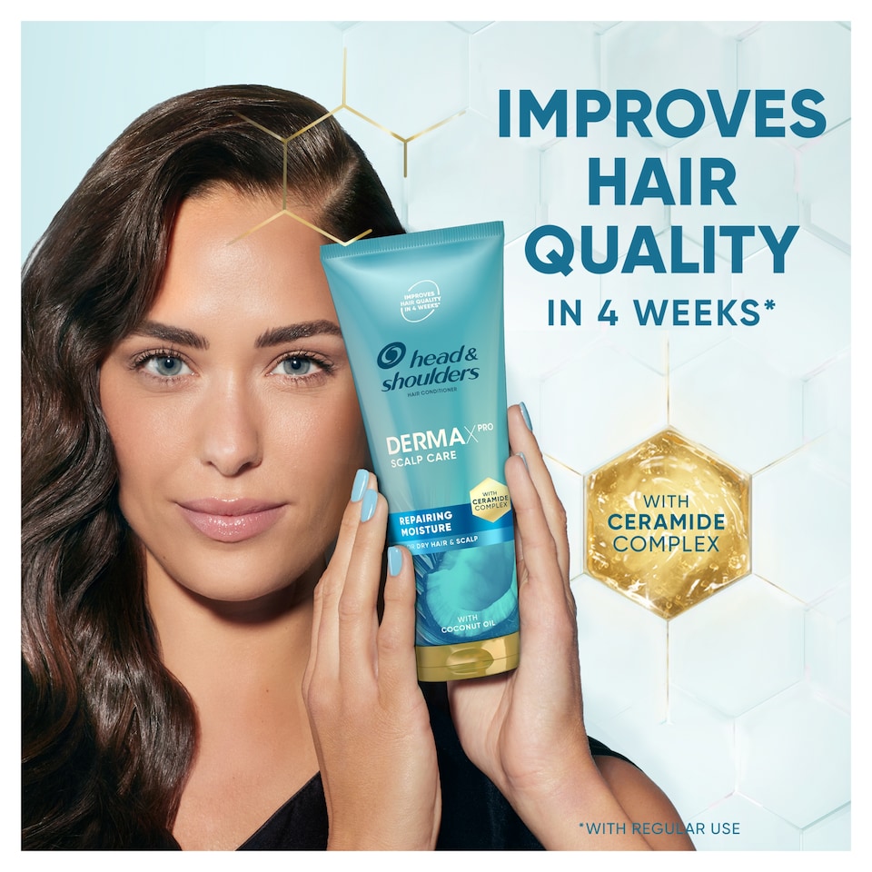 image 1 of Head & Shoulders DermaXpro Repairing Moisture Conditioner with Coconut Oil 220ml