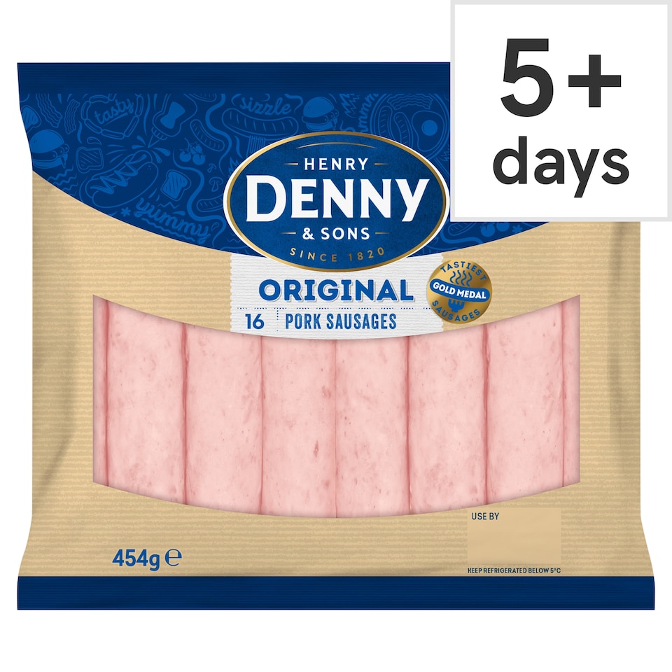 Denny Gold Medal Sausages 454G