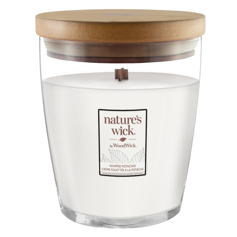 image 1 of Nature's Wick Whipped Pistachio Scented Candle 284g