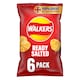 image 5 of Walkers Ready Salted Crisps Multipack 6x25g