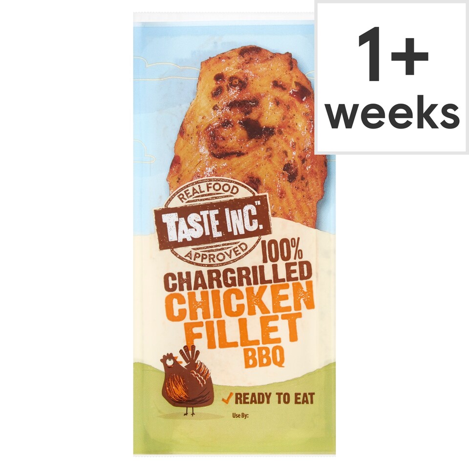 Taste Inc. 100 Chargrilled Chicken Fillet Bbq 35G Tesco Groceries
