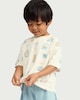 image 2 of F&F Boys Cotton Rich Printed T-Shirt and Shorts Set in Multi Blue