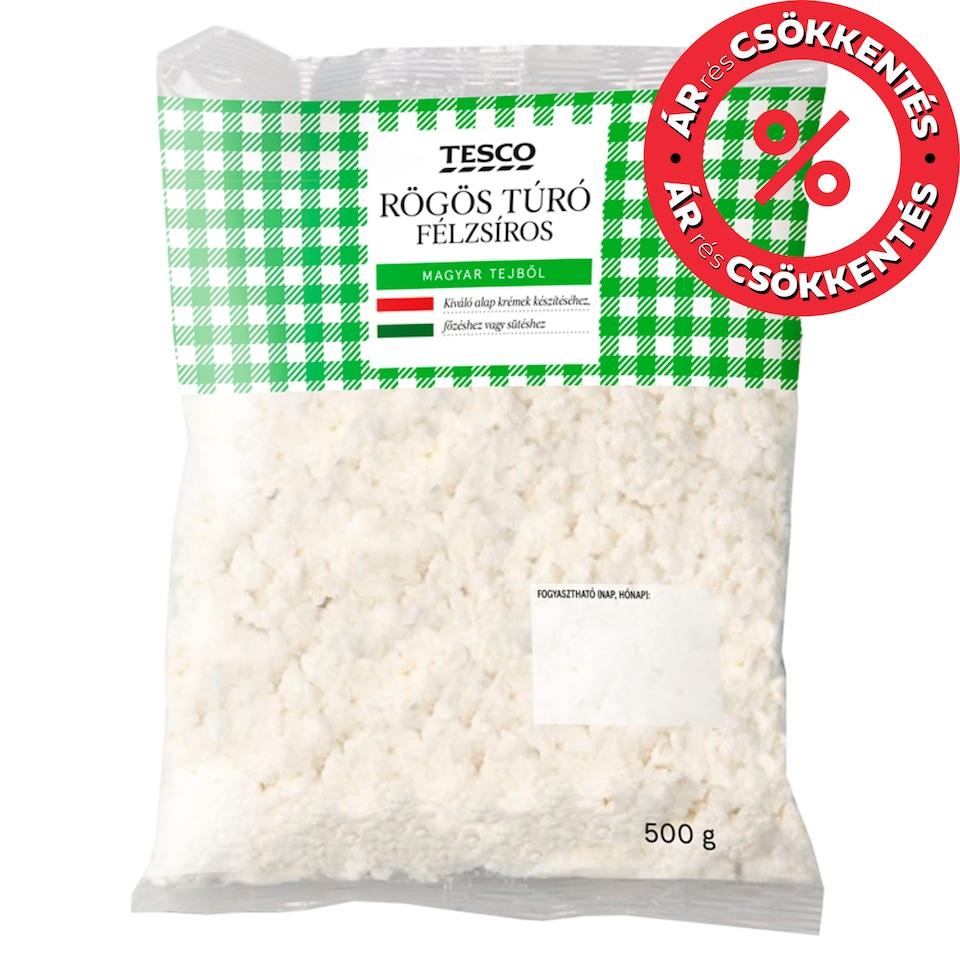Tesco Semi-Fat Cottage Cheese 500 g
