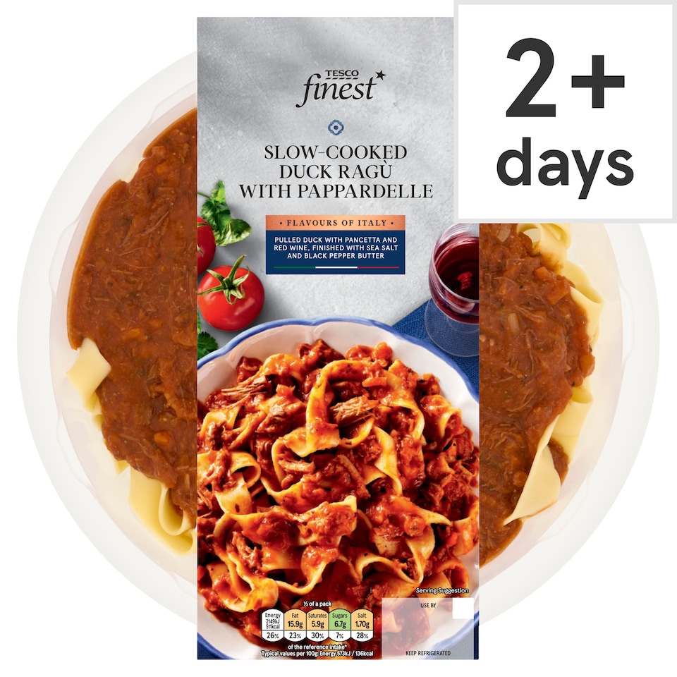 image 1 of Tesco Finest Duck Ragu with Pappardelle 750g 