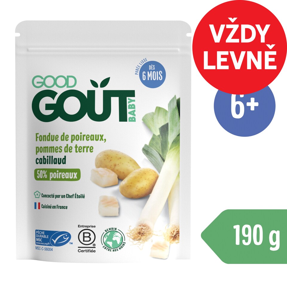 Good Gout Leek with Potato and Cod 190g