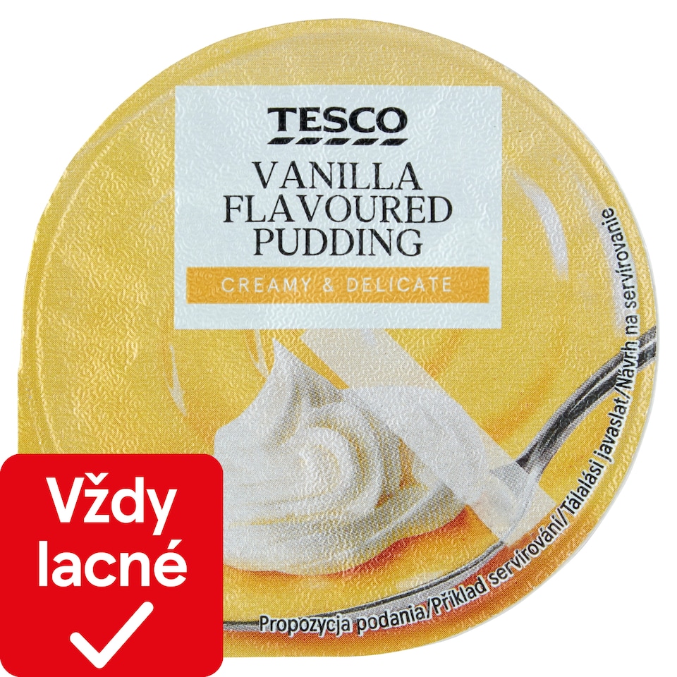 Tesco Vanilla Flavoured Pudding 200 g