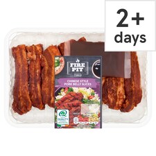 Tesco Fire Pit Chinese Style Pork Belly Slices 450G