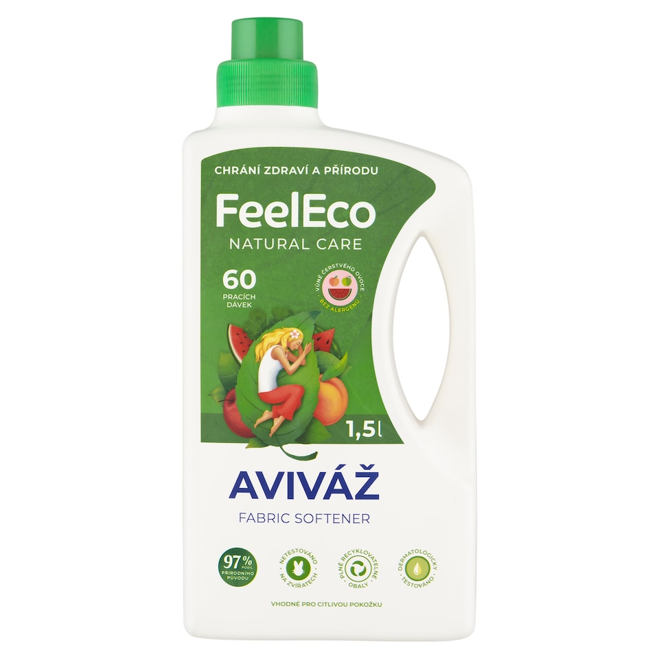 FeelEco Aviváž s vůní čerstvého ovoce 60 praní 1,5l