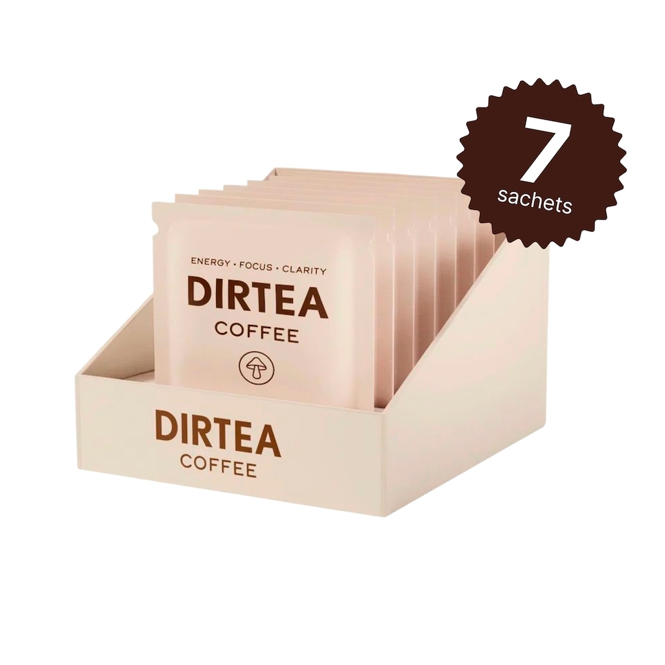 image 1 of DIRTEA Coffee Mushroom Super blend 7 Sachets 17.5g