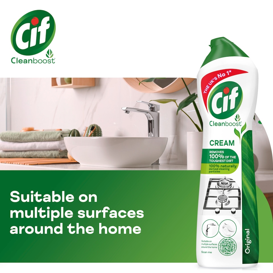 image 1 of Cif Cream Original 500ml