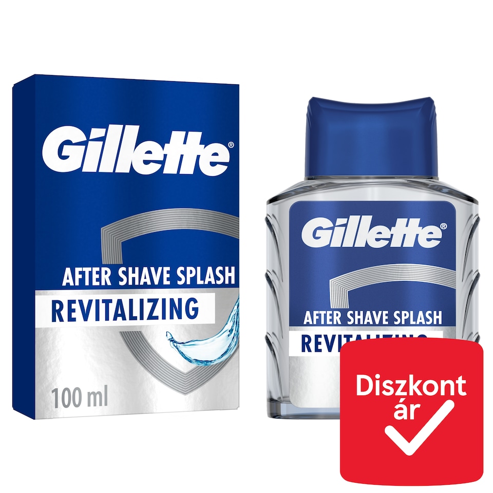 Gillette Series Aftershave Splash, Revitalizáló Illattal, 100ml  1. kép