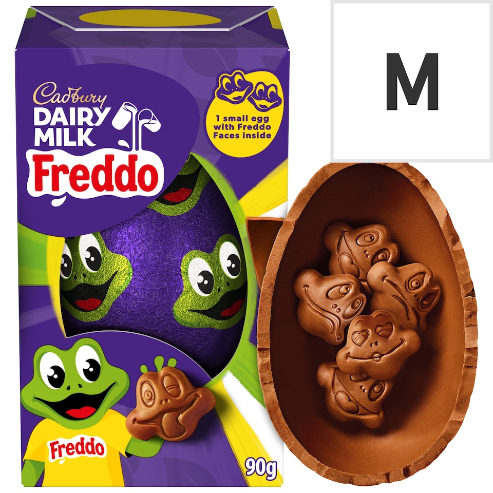  Cadbury Dairy Milk Freddo Faces Easter Egg 90g