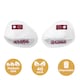 image 3 of Tommee Tippee 40 Disposable Breast Pads Medium