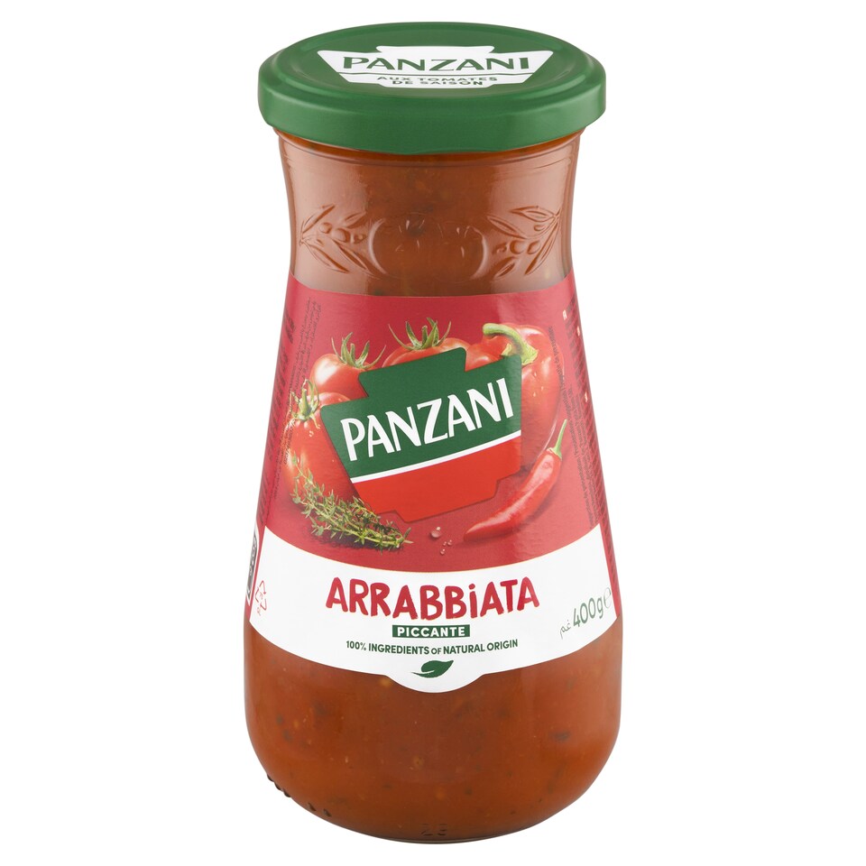 Panzani Arrabbiata Tomato Sauce with Peppers and Chilli 400 g