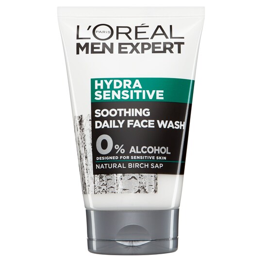 Loreal Men Xprt Hydrating Sensitive Face Wash 100Ml Tesco Groceries