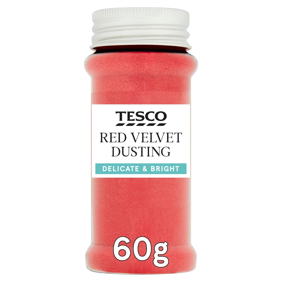 Tesco Red Velvet Dusting 60G