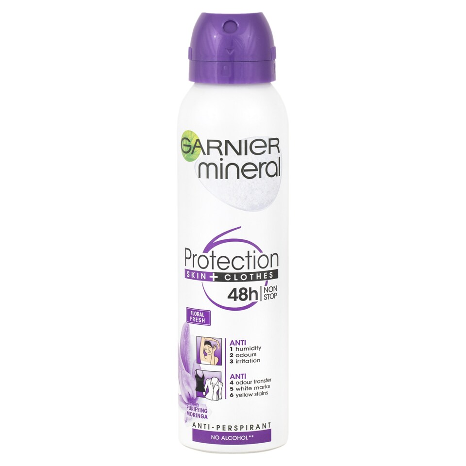 Garnier Mineral Protection 6 Floral Fresh izzadásgátló spray 150 ml