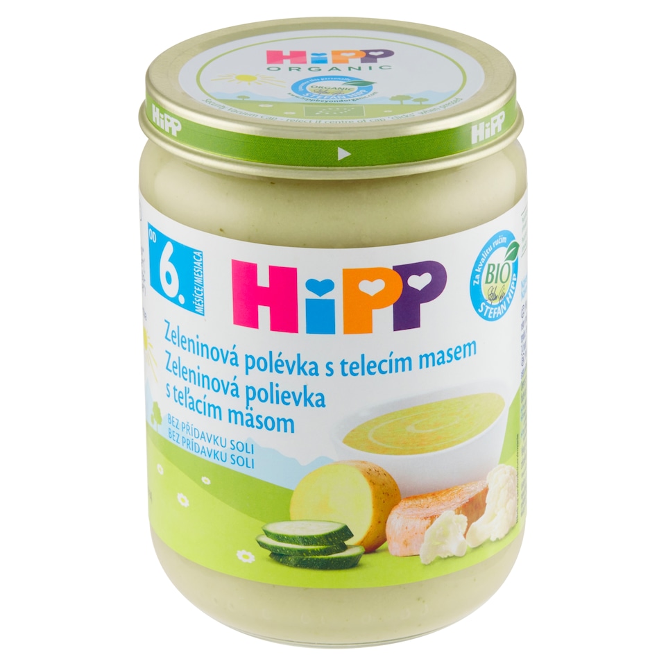 image 1 of Hipp Organic Vegetable Soup with Veal Meat 190g