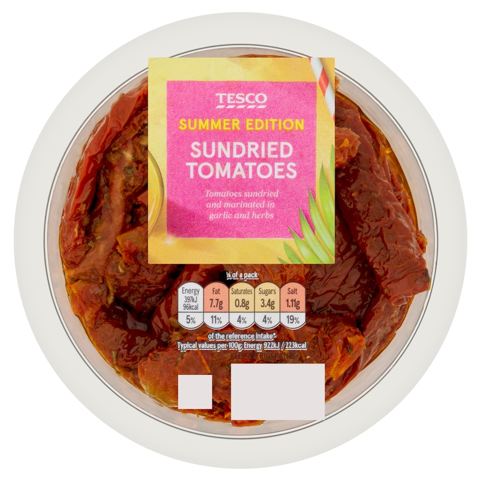 Tesco Sundried Tomatoes 170g