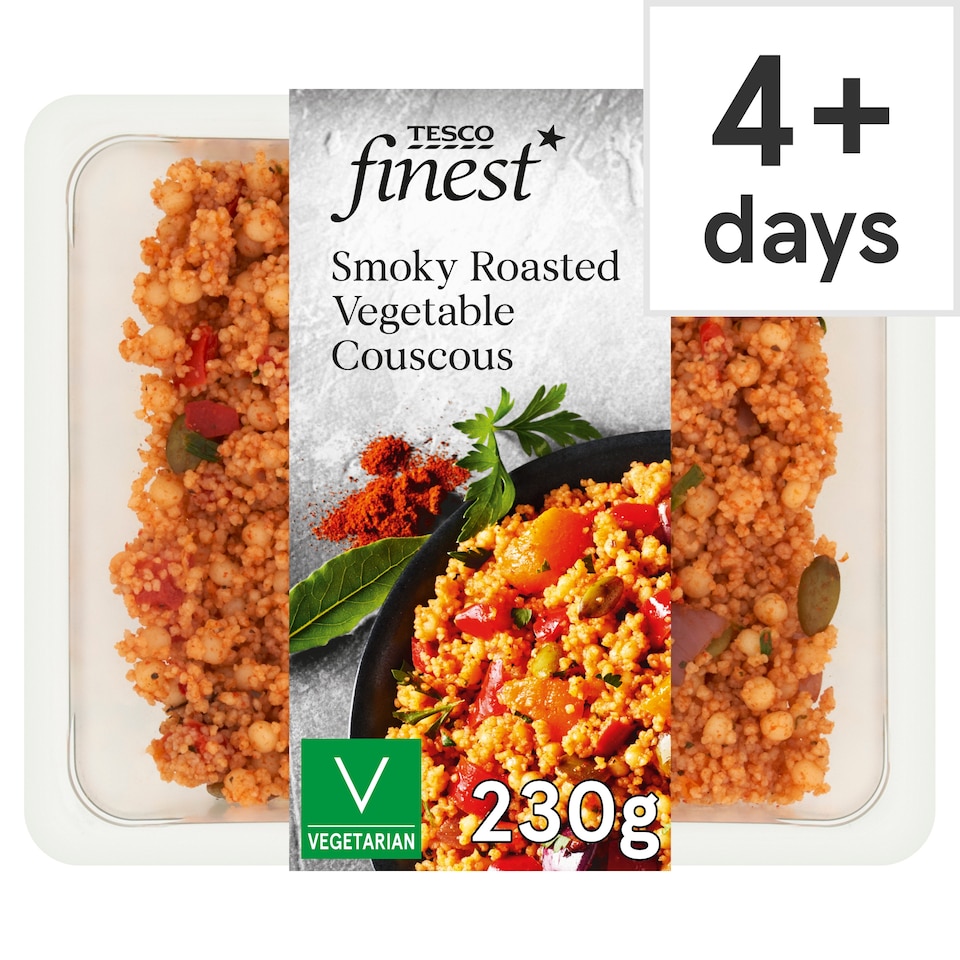 Tesco Finest Smoky Roasted Vegetable Couscous 230g