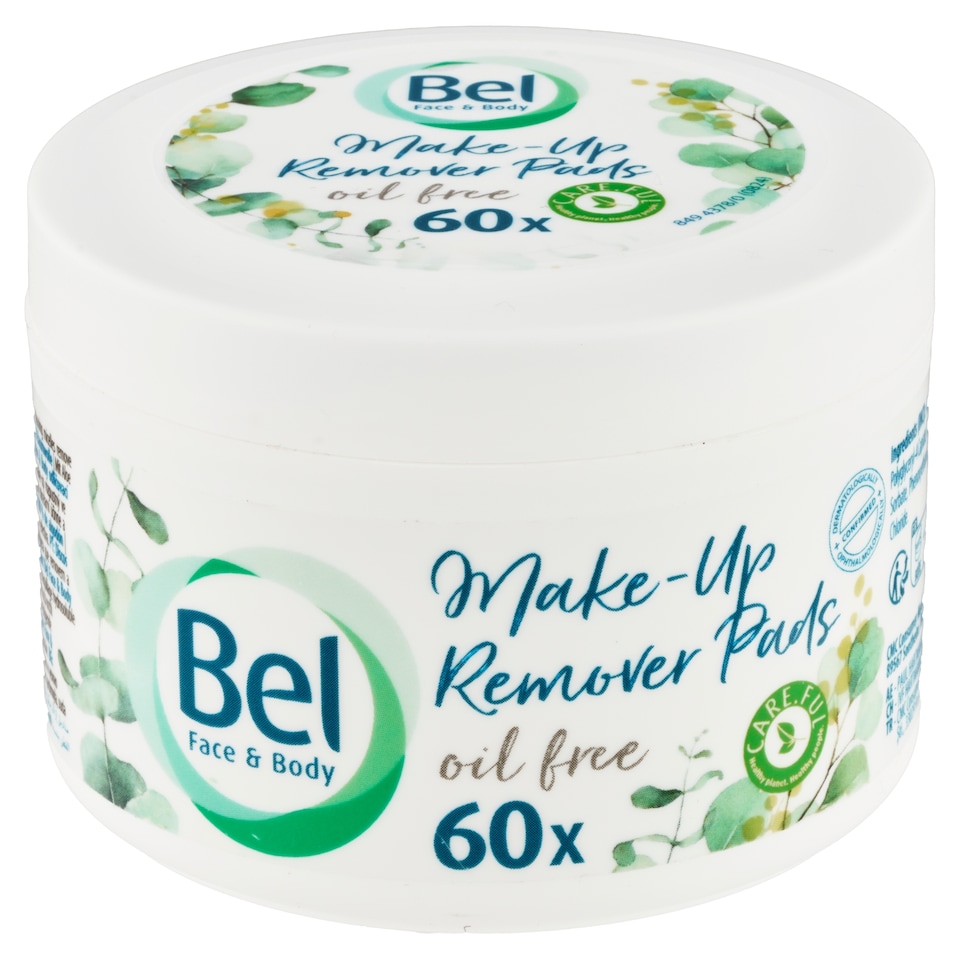 Bel Face & Body Make-Up Remover Pads 60 pcs