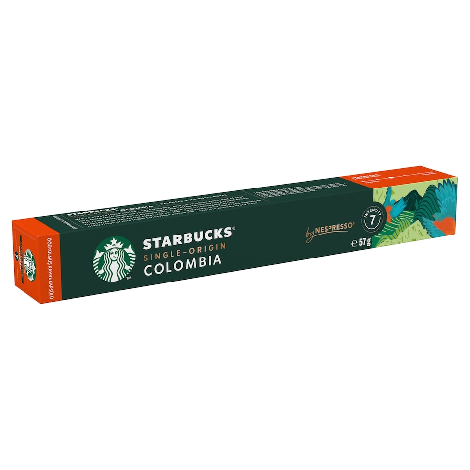 Starbucks by Nespresso Colombia őrölt pörkölt kávé 10 kapszula 57 g  1. kép