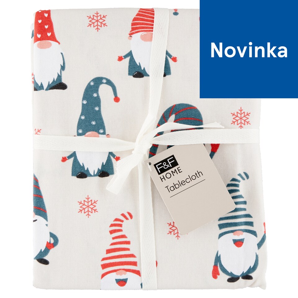F&F Home Gonk Tablecloth 130 cm x 180 cm