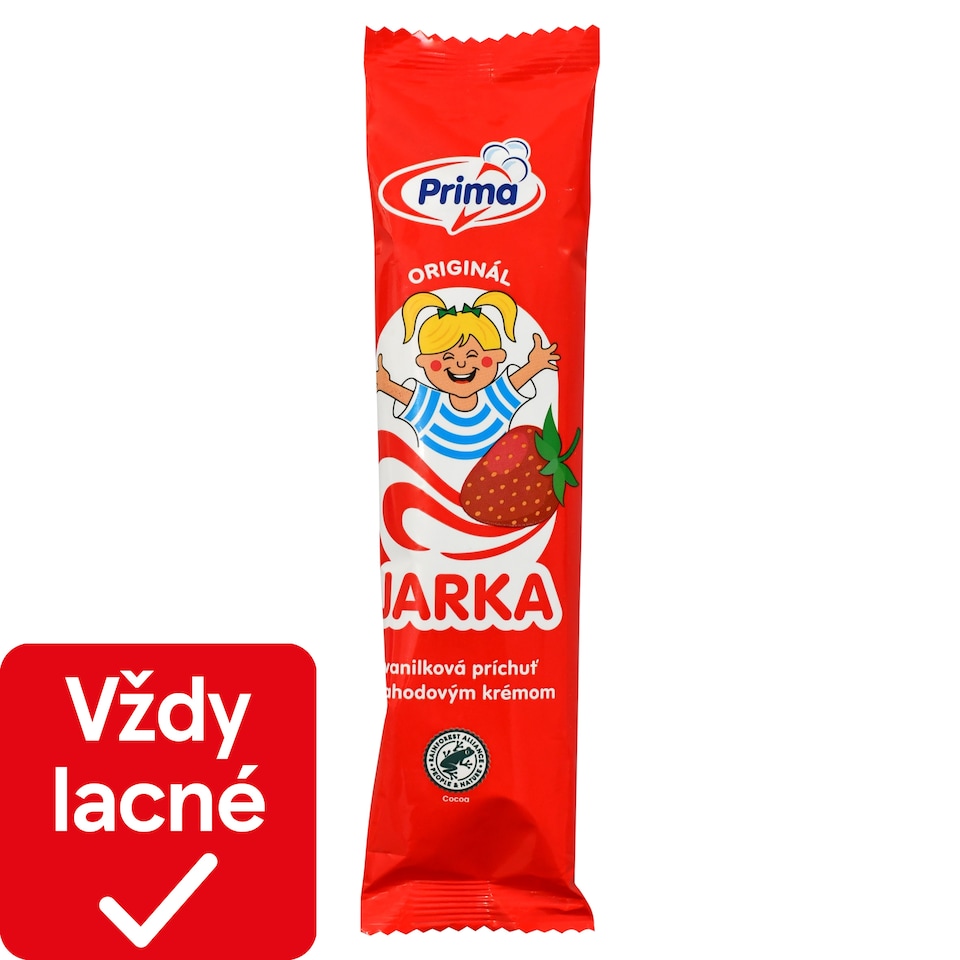 Prima Jarka Original Vanilla Flavor with Strawberry Cream 45 ml